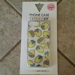 Skinny dip lemon iPhone 7 phone case
